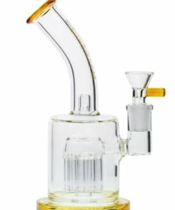 The Smokesman Blueberry 8 Inch 10-Arm Tree Bubbler Dab Rig