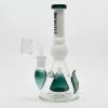 New Arrivals Castle Glassworks 8" Leafy Double Beaker Dab Rig