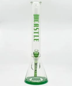 Castle Glassworks Logo Beaker Bongs New Arrivals