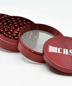 Castle Glassworks 3" 4-Piece Paper Holder Grinders