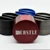Castle Glassworks 3" 4-Piece Paper Holder Grinders