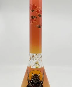16" Samurai Bong By Castle Glassworks
