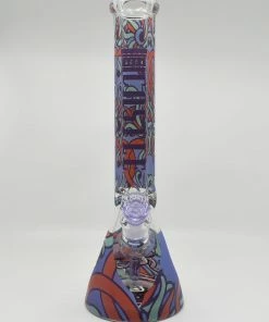 Octopus Bong By Castle Glassworks 16" Beaker New Arrivals