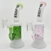 Castle Glassworks 9" Spotted Dab Rigs (Assorted Colors) New Arrivals