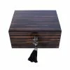 BOB Headquarters Erbanna - Humidor Box W/ 2 Jars - Walnut Storage