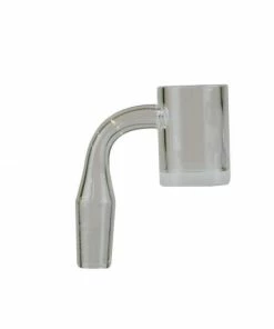 West Coast Gifts Gear Premium Quartz Flat Top Banger W/ Opaque Bottom