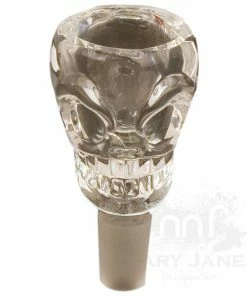 Maple Craft Inc. GEAR Premium GEAR Skull Glass On Glass Bong Bowl