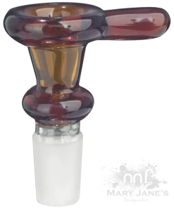 West Coast Gifts GEAR Premium GEAR Glass-On-Glass Thumper Cone Bong Bowl