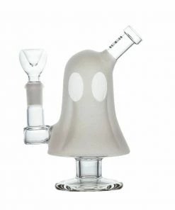 BOB Headquarters Bongs Ghost Dab Rig (Glow-in-the-Dark) By HemperTech 6.5"