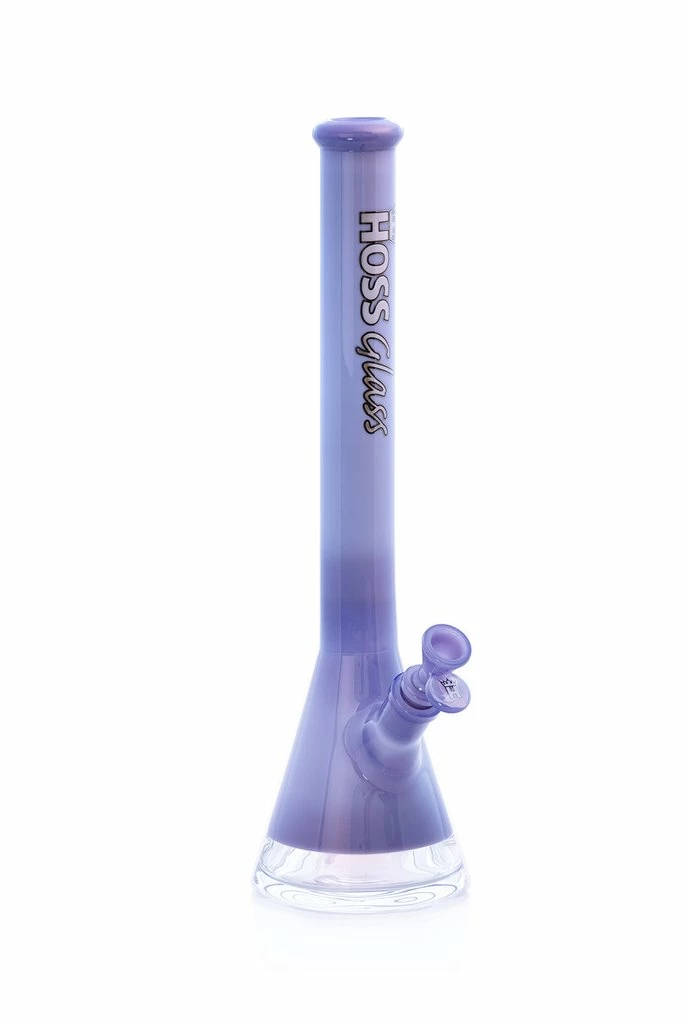 Hoss Glass 16" 38mm Diameter Colored Beaker Bong 6 Hoss Glass 16" 38mm Diameter Colored Beaker Bong