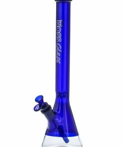 Hoss Glass 16" 38mm Diameter Colored Beaker Bong 11 Hoss Glass 16