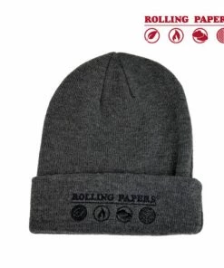 HBI Rolling Papers Grey Toque New Arrivals