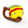 West Coast Gifts Stoner Emoji Ceramic Mug Pipe