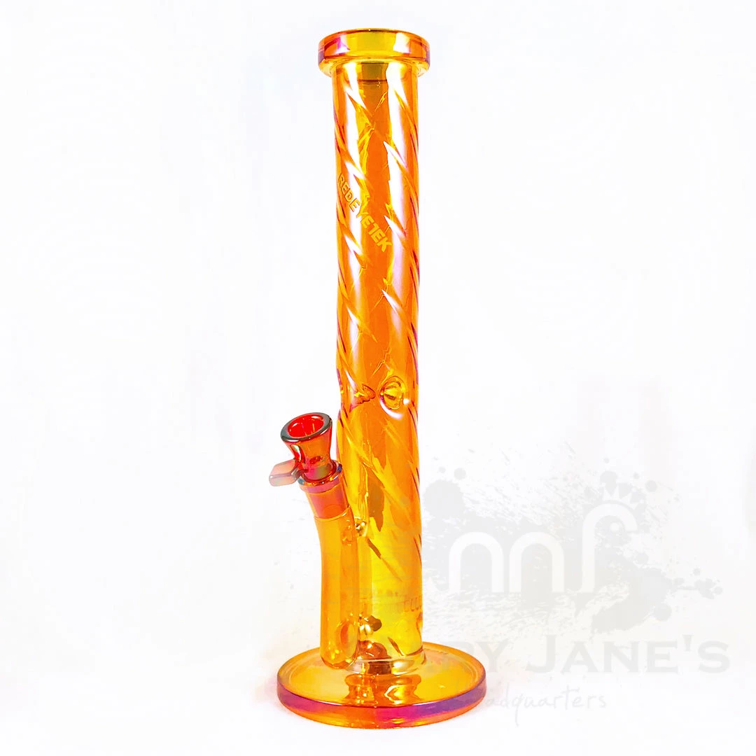 West Coast Gifts Red Eye Tek 15" Tall Metallic Terminator Finish Twist Straight Tube 3 West Coast Gifts Red Eye Tek 15" Tall Metallic Terminator Finish Twist Straight Tube