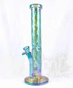 West Coast Gifts Red Eye Tek 15" Tall Metallic Terminator Finish Twist Straight Tube