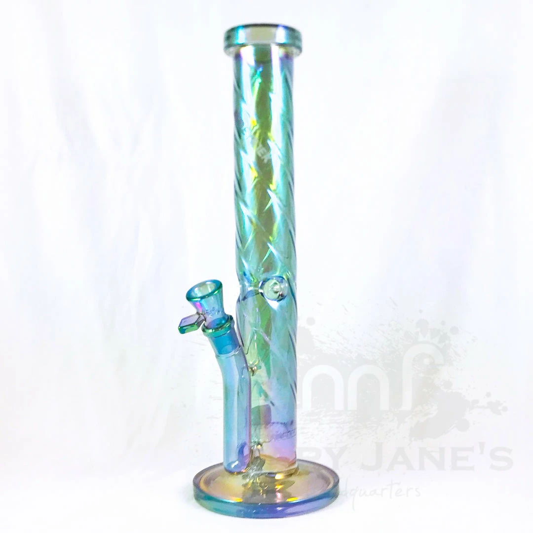 West Coast Gifts Red Eye Tek 15" Tall Metallic Terminator Finish Twist Straight Tube 1 West Coast Gifts Red Eye Tek 15" Tall Metallic Terminator Finish Twist Straight Tube