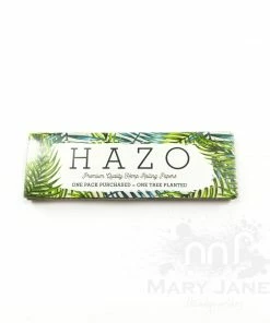 BOB Headquarters Hazo 1 1/4 Unbleached 100% Hemp Rolling Papers