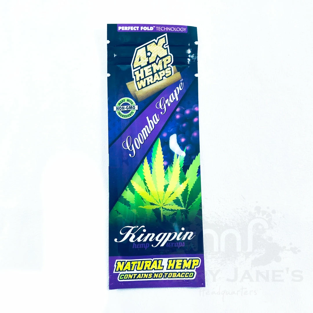 HBI Rolling Papers Kingpin Hemp Wraps 2 HBI Rolling Papers Kingpin Hemp Wraps