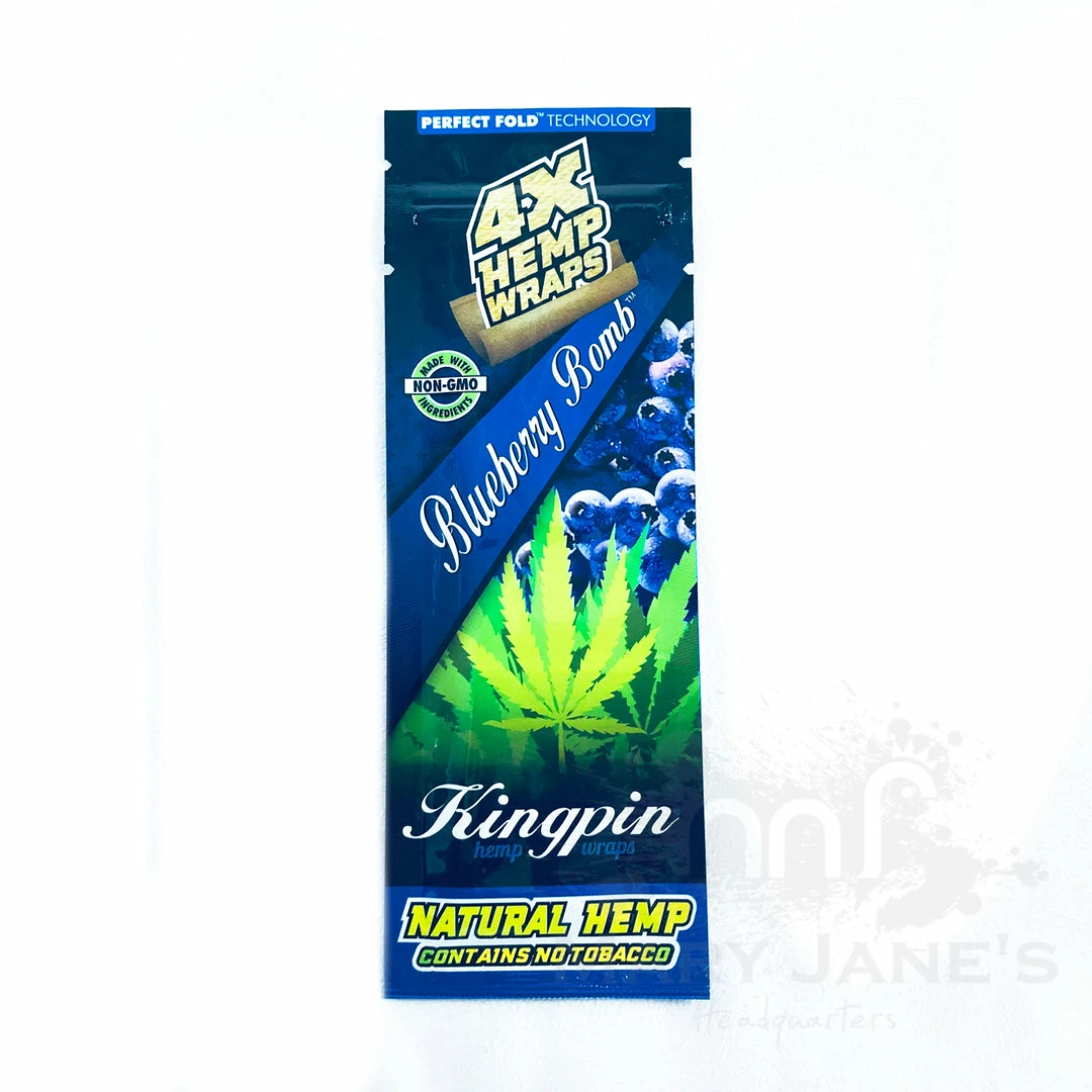 HBI Rolling Papers Kingpin Hemp Wraps 1 HBI Rolling Papers Kingpin Hemp Wraps