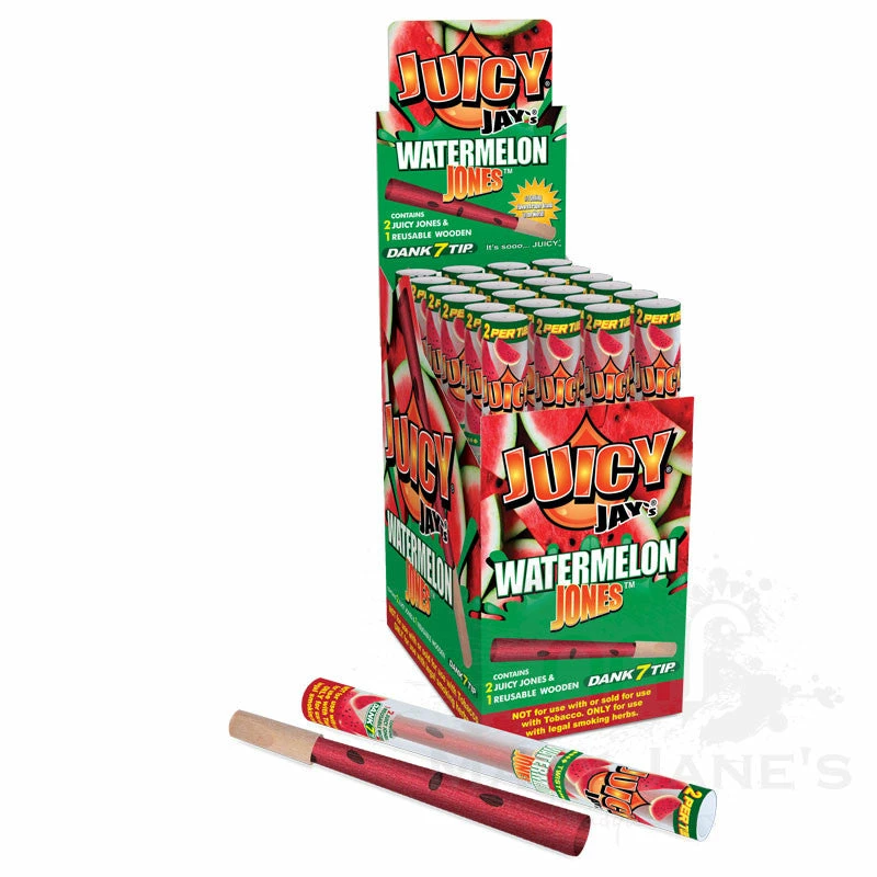 Maple Craft Inc. Juicy Jay's Jones Prerolled Flavoured Rolling Paper With Triple Dipped Flavoured Wood Tip 1 Maple Craft Inc. Juicy Jay's Jones Prerolled Flavoured Rolling Paper With Triple Dipped Flavoured Wood Tip