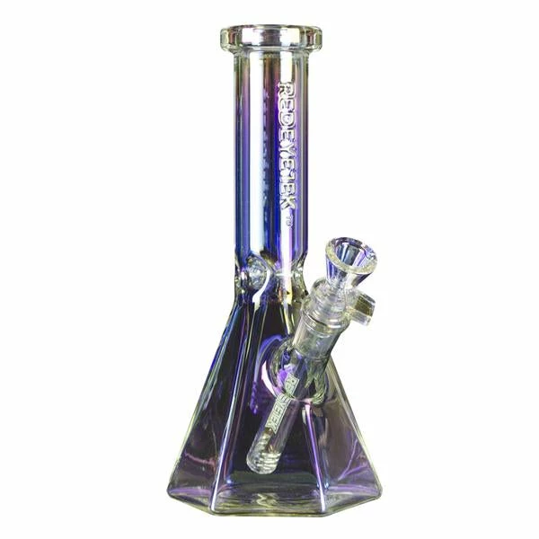 West Coast Gifts Red Eye Tek 12" Terminator Finish Hex Base Beaker Tube Bong 1 West Coast Gifts Red Eye Tek 12" Terminator Finish Hex Base Beaker Tube Bong