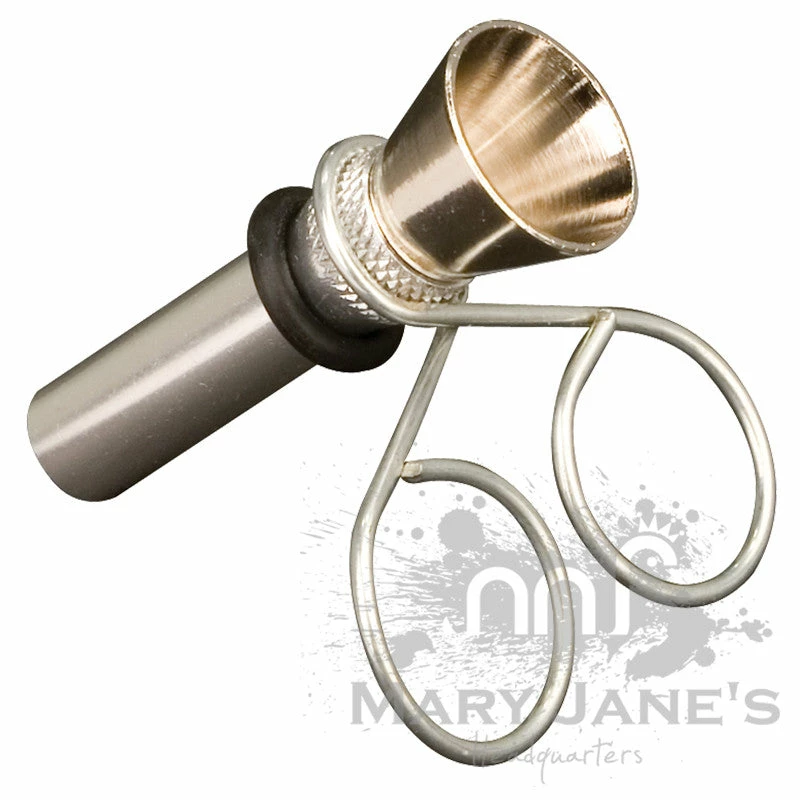 Puff Bowls Metal Funnel Bowl For Acrylic Bong 1 Puff Bowls Metal Funnel Bowl For Acrylic Bong