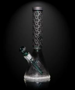 Milkyway Glass 15" Tall X-Morphic Evo Teal Beaker Bong