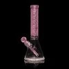 New Arrivals Milkyway Glass 15" Tall X-Morphic Evo Pink Beaker Bong