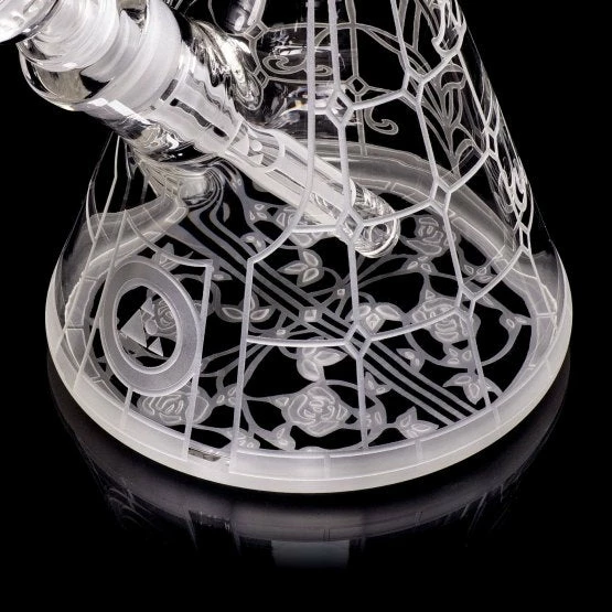 Milkyway Glass 15" Arch Angel Beaker Bong 2 Milkyway Glass 15" Arch Angel Beaker Bong