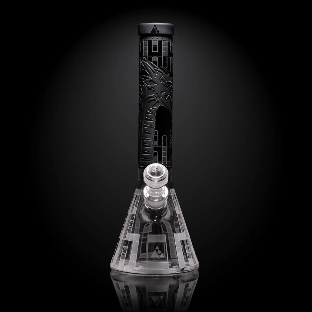 Milkyway Glass Dragon's Lair Beaker Bong 1 Milkyway Glass Dragon's Lair Beaker Bong