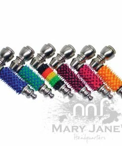 West Coast Gifts Pipes Rubber Spike Nickel Metal Pipe