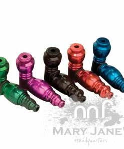 West Coast Gifts Pipes Small Chamber Anodized Metal Pipe