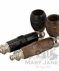 West Coast Gifts Pipes Mickey Nickel & Wood Pipe