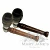 West Coast Gifts Curly Nickel & Wood Pipe Pipes