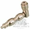 West Coast Gifts Double Chamber Nickel Metal Pipe Pipes