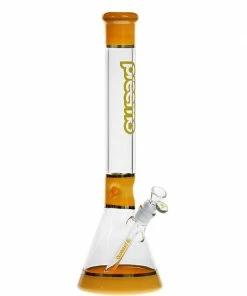 The Smokesman Preemo Glass 18" Tall Colored Base Beaker Bong