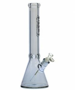 The Smokesman Preemo Glass 16" 9mm Ion Plated Beaker Bong