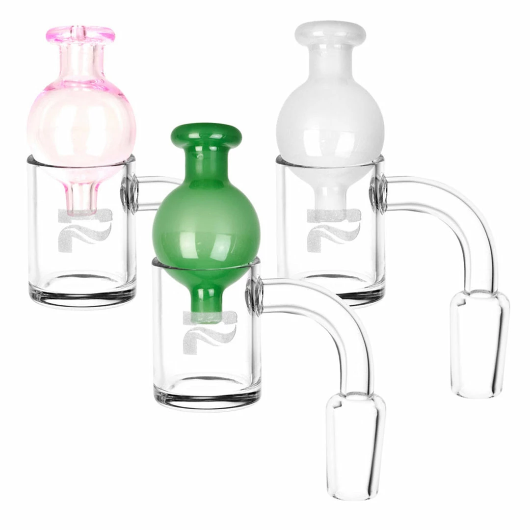 BOB Headquarters Pulsar Glass Quartz Banger & Ball Carb Cap Sets 1 BOB Headquarters Pulsar Glass Quartz Banger & Ball Carb Cap Sets