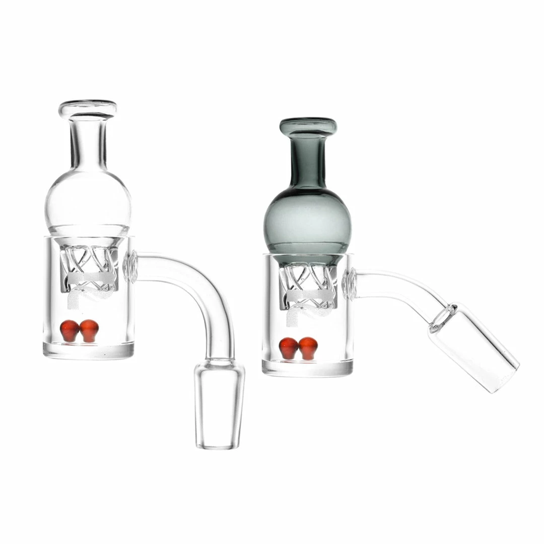 BOB Headquarters Pulsar Glass Quartz Banger & Helix Carb Cap Comb 1 BOB Headquarters Pulsar Glass Quartz Banger & Helix Carb Cap Comb