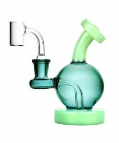 BOB Headquarters Red Eye Glass 5" Tall Shuvit Dab Rig 7 BOB Headquarters Red Eye Glass 5