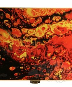 Puff Pipes Bamboo Storage Box W/ Grinder 9 Puff Pipes Bamboo Storage Box W/ Grinder