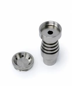 The Smokesman 14/19 Saucer Top Titanium Nail