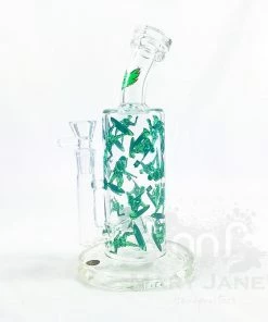 West Coast Gifts Red Eye Glass 10" Tall Wrap Decal Dab Rig