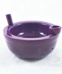 BOB Headquarters Pipes Premium Roast & Toast Ceramic Cereal Bowl W/ Pipe