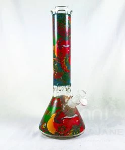 Maple Craft Inc. Maple Glass Psychedelic Series 9mm Beaker Bong Bongs