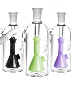 BOB Headquarters Pulsar 45° Beaker Perc Ash Catcher 19mm