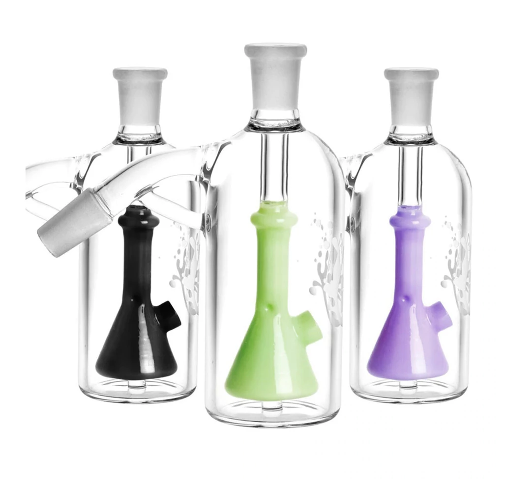 BOB Headquarters Pulsar 45° Beaker Perc Ash Catcher 19mm 1 BOB Headquarters Pulsar 45° Beaker Perc Ash Catcher 19mm
