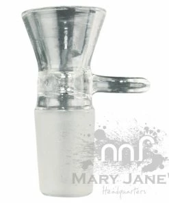 West Coast Gifts IRIE 14mm Industrial Cone Bong Bowl Pull-Out W/ Colour Handle Irie Glass