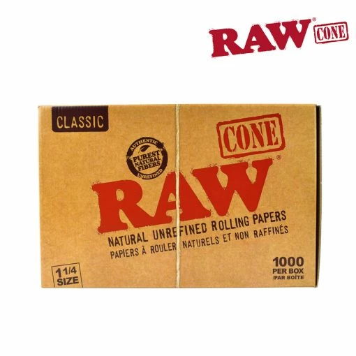 HBI RAW Bulk Pre Rolled Cones 4 HBI RAW Bulk Pre Rolled Cones
