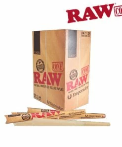 HBI RAW Classic Pre Rolled Cones Rolling Papers 18 HBI RAW Classic Pre Rolled Cones Rolling Papers